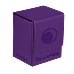 Ultra Pro Darkness Magic Stone Flip Deck Box For Force Of Will