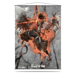 Ultra Pro Dark Arla, The Shadow Wing Wall Scroll For Force Of Will