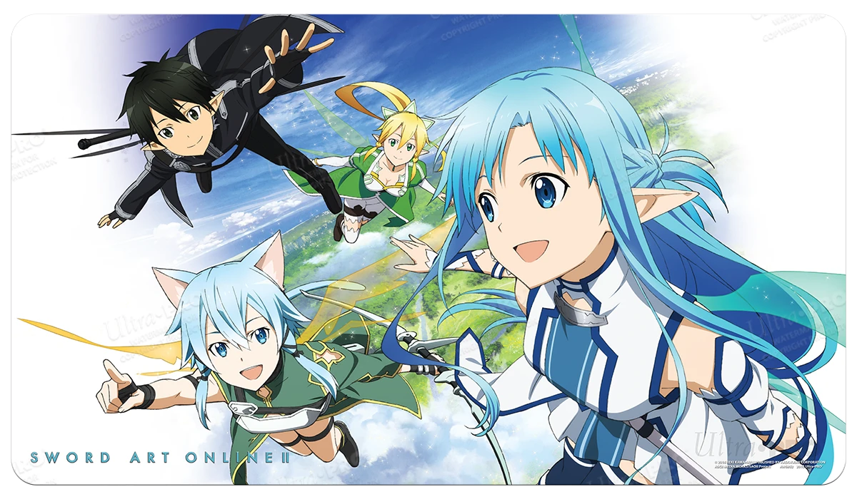 Ultra Pro Alfheim Standard Gaming Playmat Mousepad For Sword Art Online II