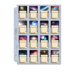 Ultra Pro Platinum Series 16-Pocket Pages (100ct) For 41mm X 63mm Cards