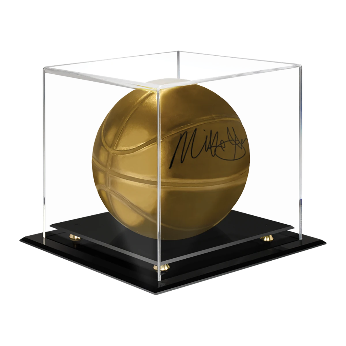 Ultra Pro Mini Basketball & Mini Helmet Riser Display Case - Image 2