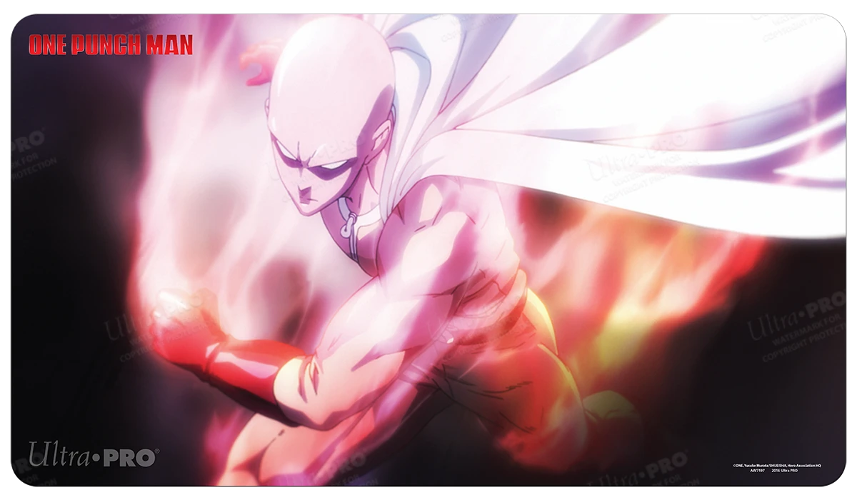 Ultra Pro Saitama Serious Mode Standard Gaming Playmat Mousepad For One-Punch Man