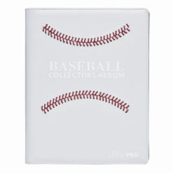 Ultra Pro White Baseball Premium Stitched PRO-Binder