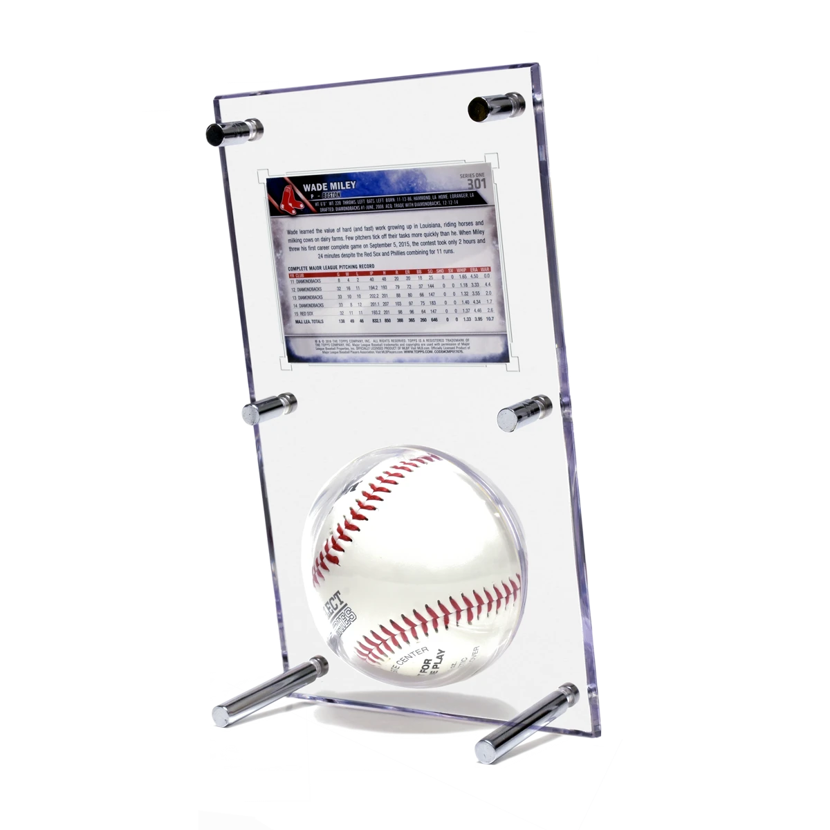 Ultra Pro Baseball & Card (35PT) Clear Flip Display Case - Image 4