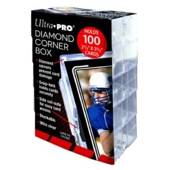 Ultra Pro Diamond Corner 100+ Card Storage Boxes (10ct)