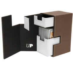 Ultra Pro M2.1 Premium Deck Box (Brown & White)