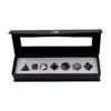 Ultra Pro Gemstone Hematite RPG Dice Set (7ct)