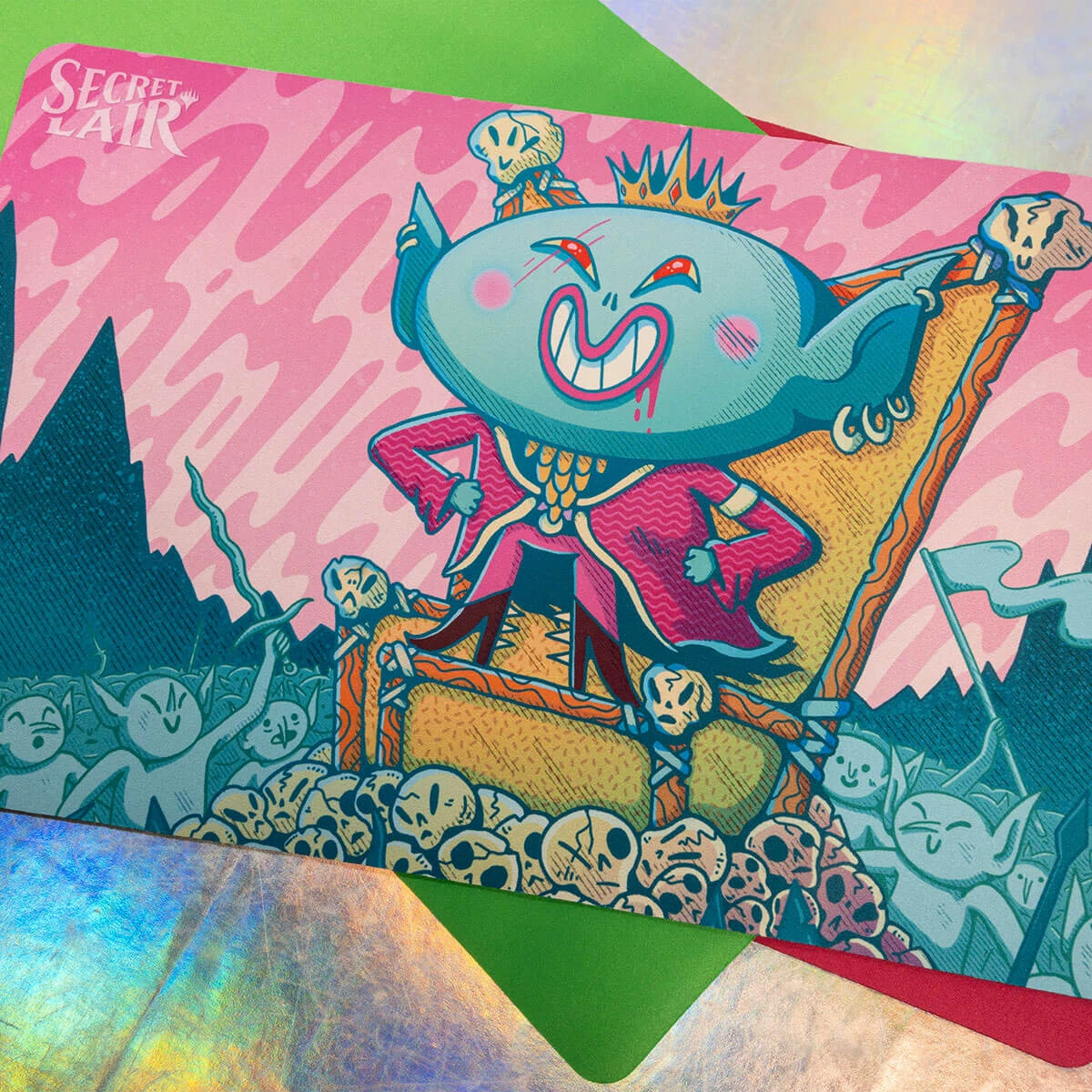 Ultra Pro Secret Lair June 2023 Muxus, Goblin Grandee Standard Gaming Playmat For Magic: The Gathering - Image 3