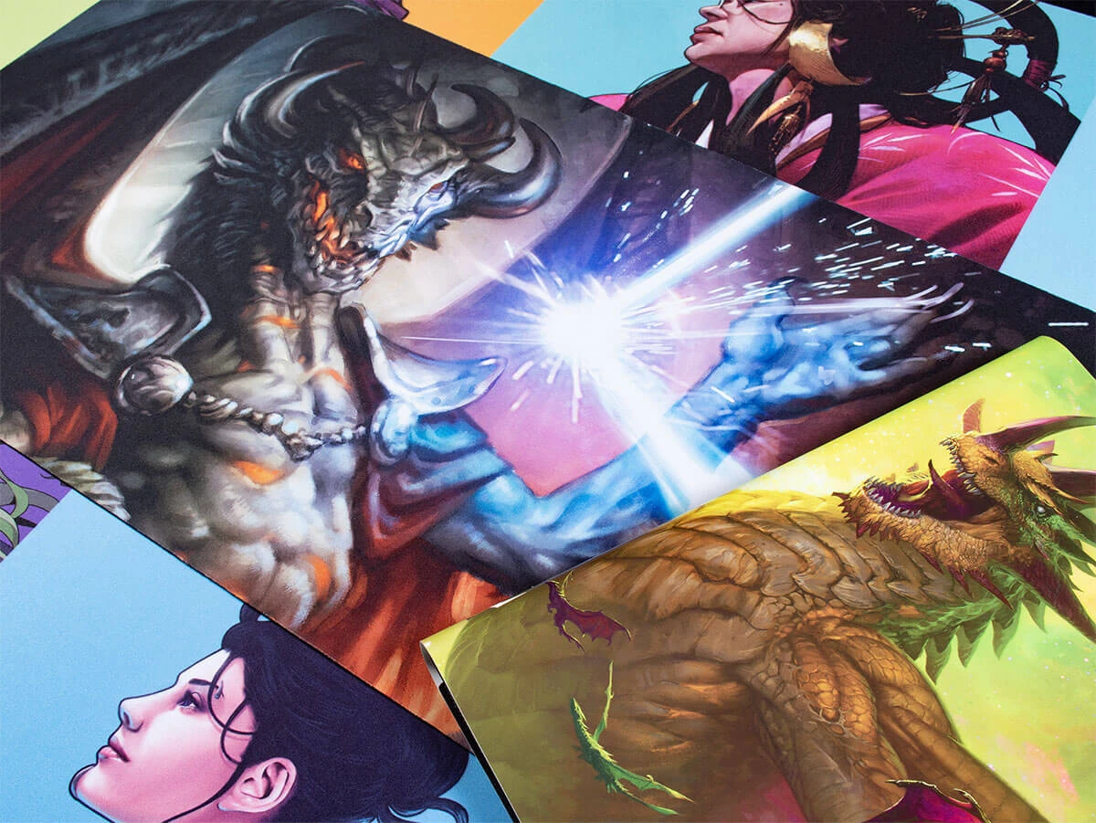 Ultra Pro Commander Masters Deflecting Swat Red Standard Gaming Playmat For Magic: The Gathering - Image 2