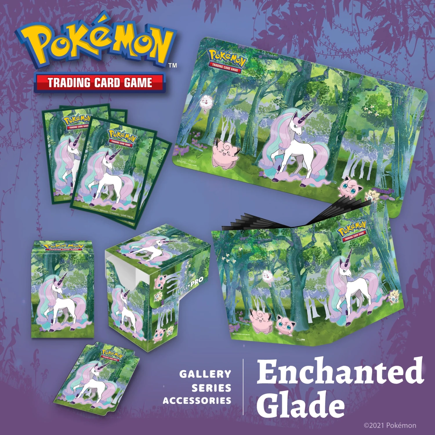 Ultra Pro Gallery Series Enchanted Glade 2" Album For Pokémon - Image 2
