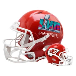 Riddell Super Bowl 57 Champions Kansas City Chiefs Speed Mini-Helmet #8058685